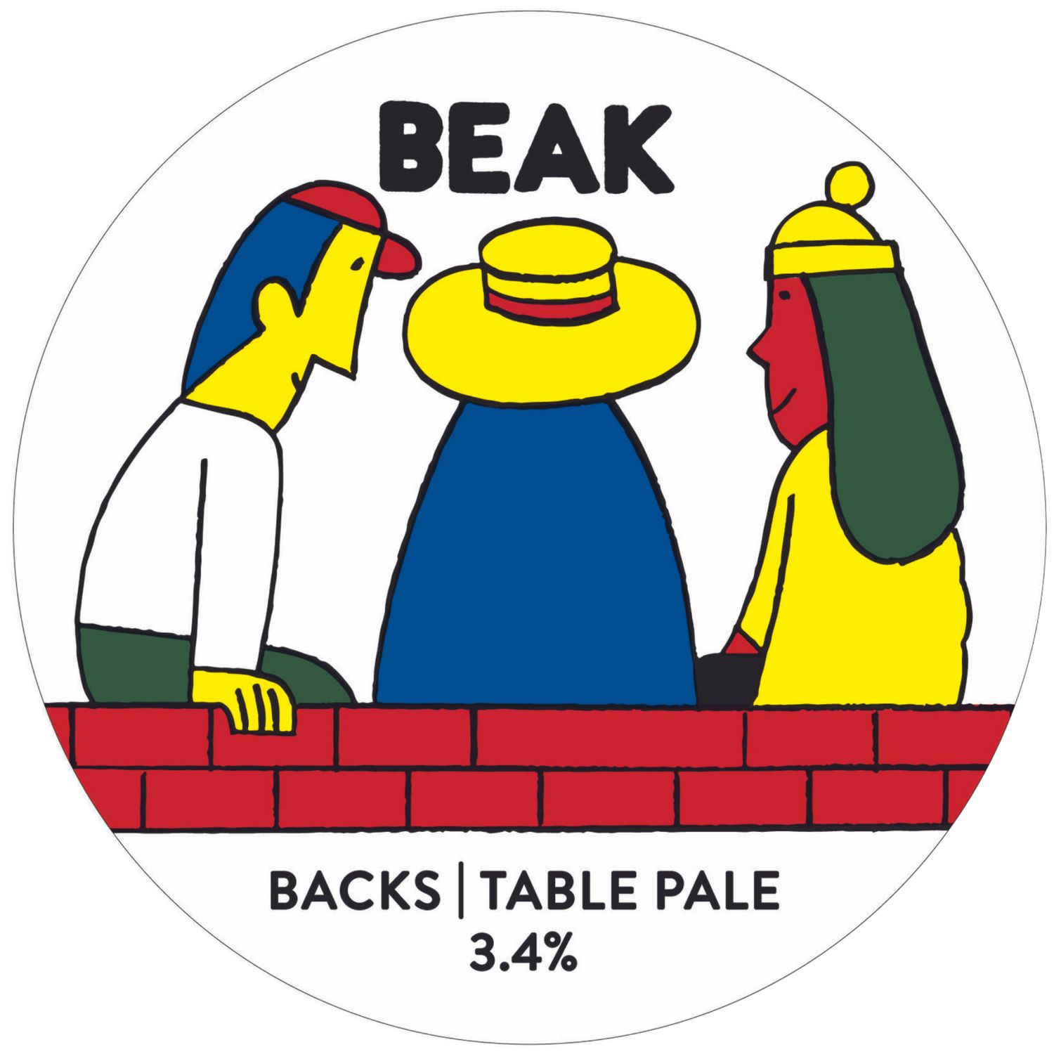Backs - Table Beer, 3.4%