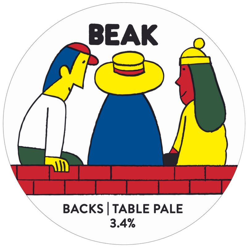 Backs - Table Beer, 3.4%