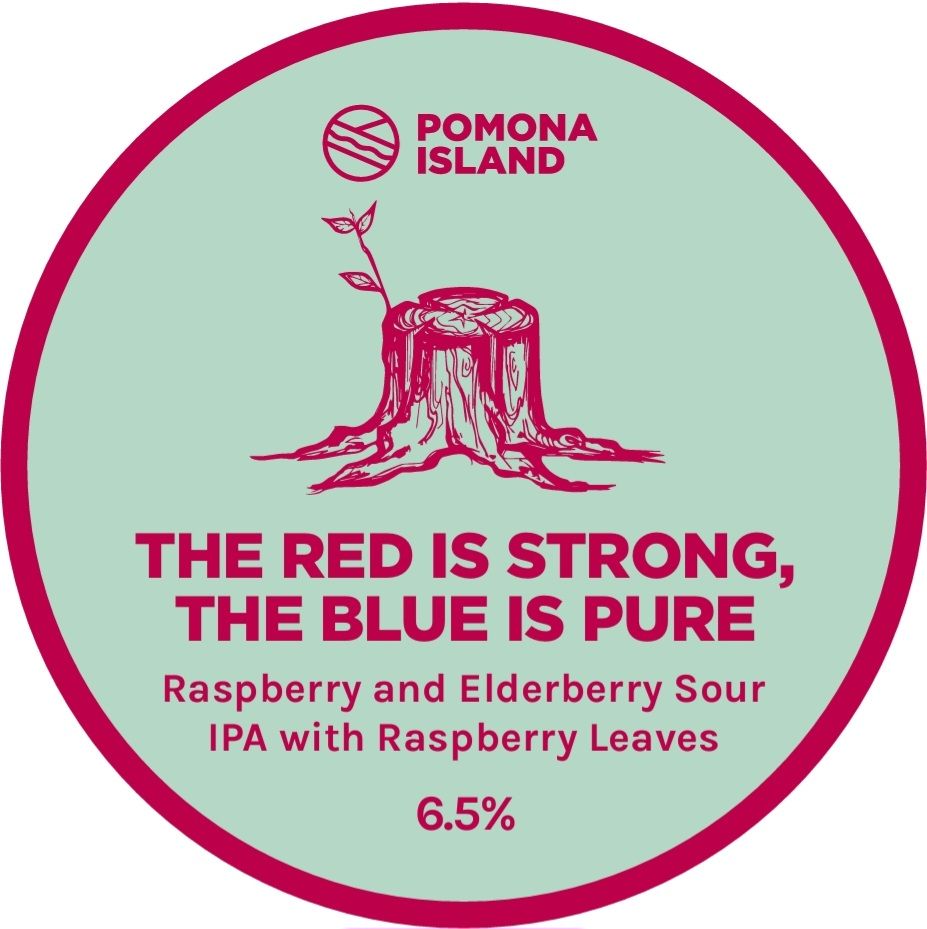 The Red Is Strong The Blue Is Pure - Sour IPA, 6.5%