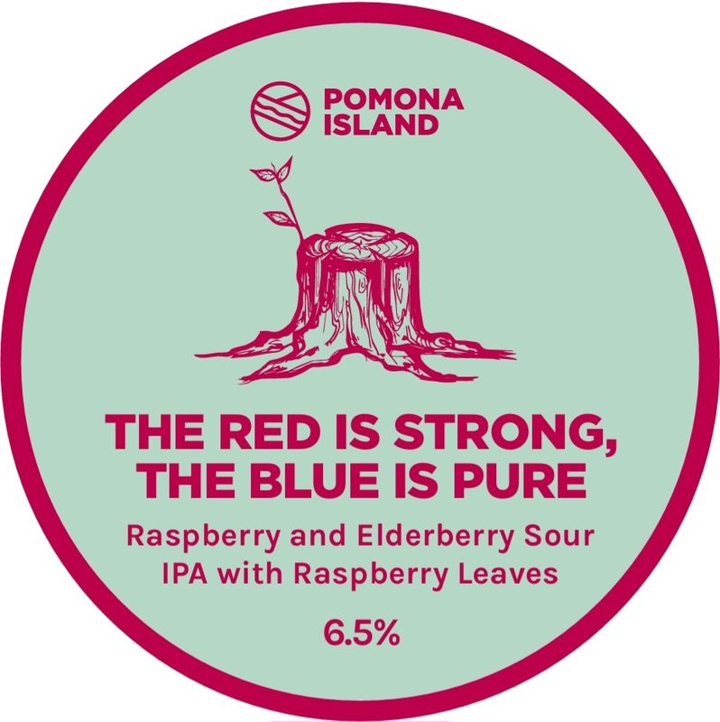 The Red Is Strong The Blue Is Pure - Sour IPA, 6.5%