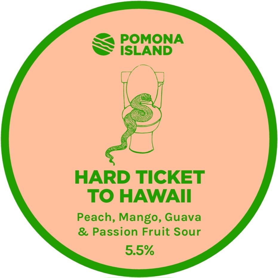 Hard Ticket To Hawaii - Fruit Sour, 5.5%