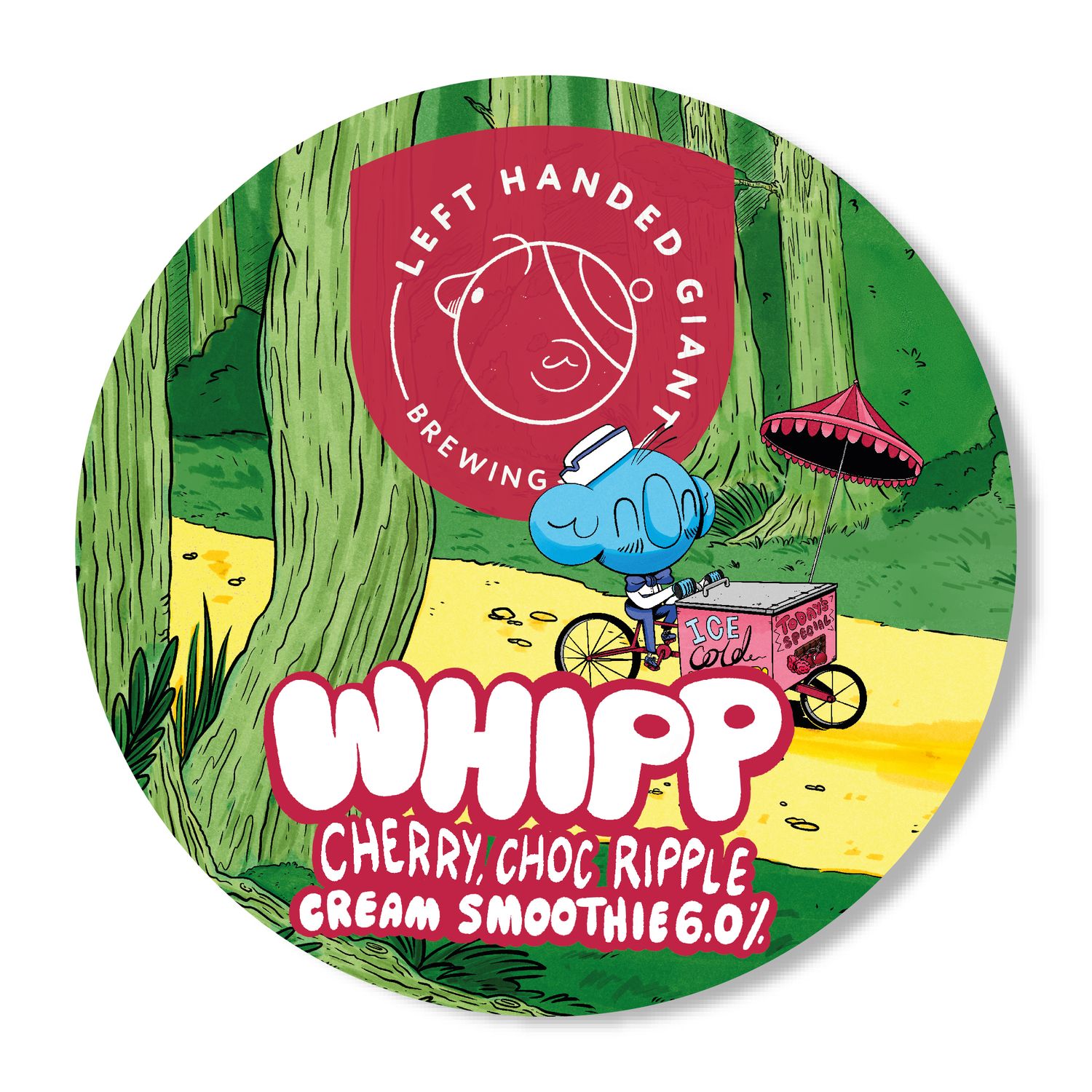 Whipp Cherry Chocolate and Coconut - Pastry Sour, 6%