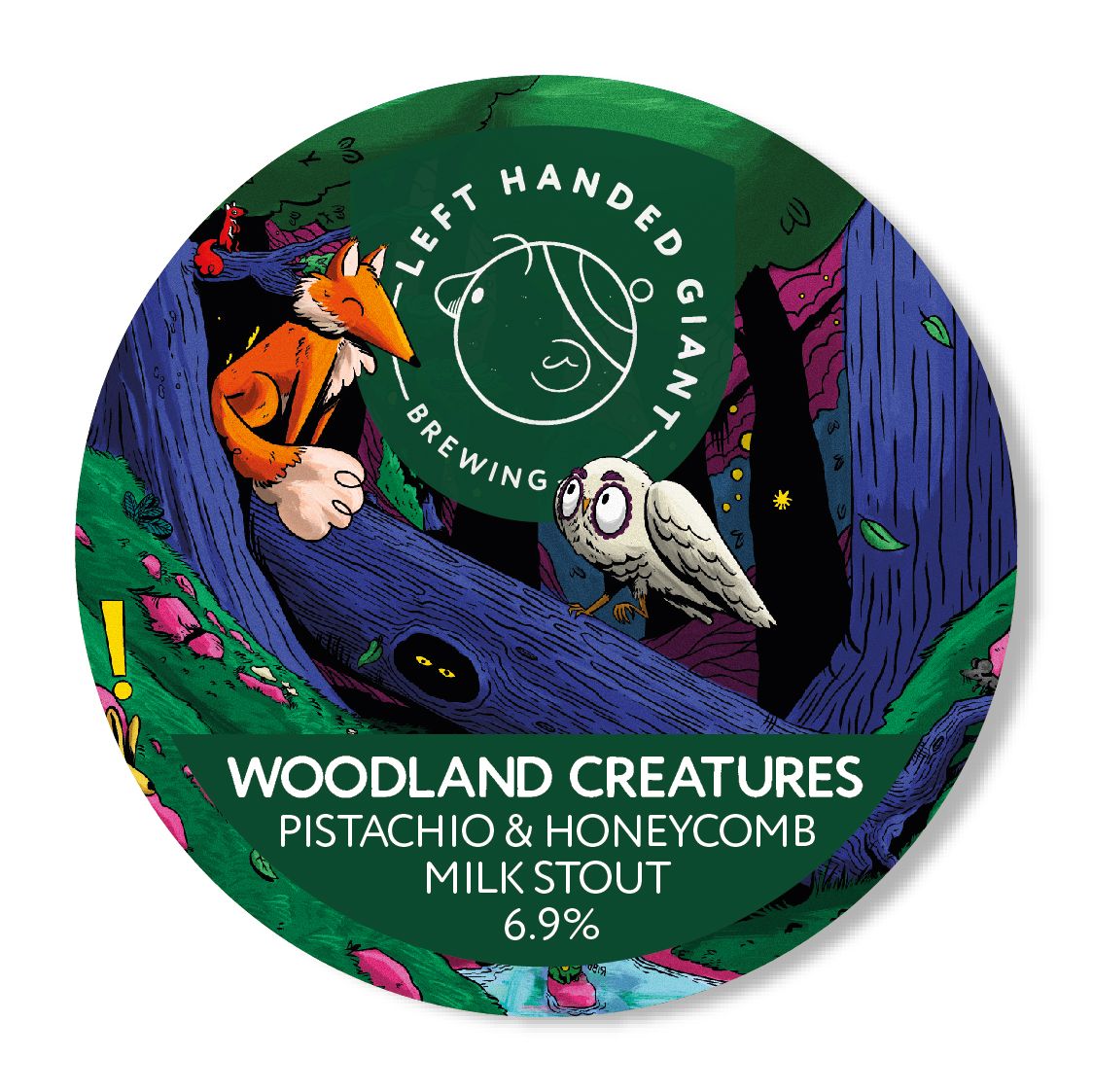 Woodland Creatures - Milk Stout, 6.9%