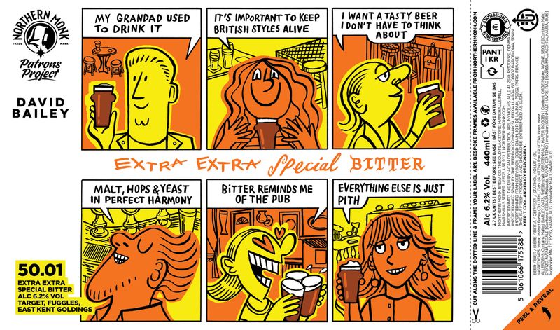 PP 50.01 David Bailey Extra Extra Special Bitter - ESB, 6.2%