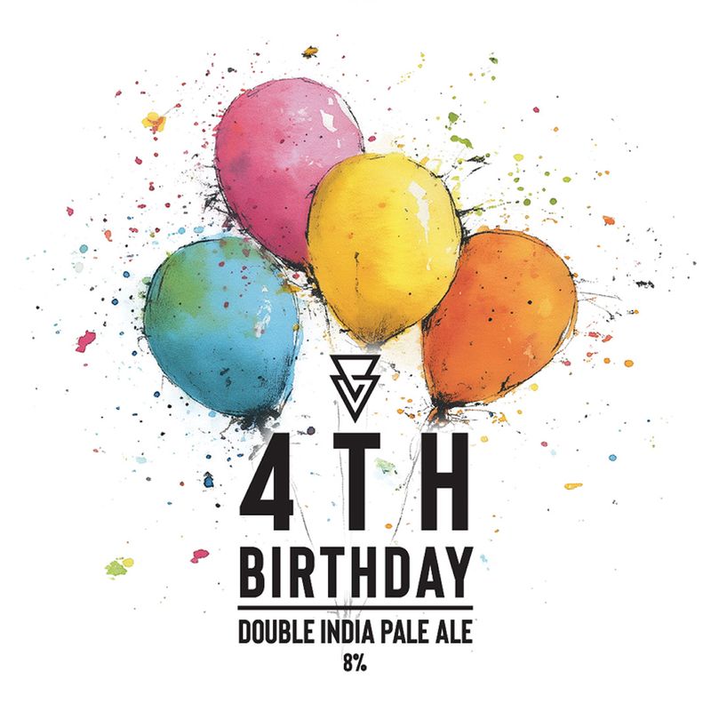 4th Birthday DIPA - DIPA, 8%