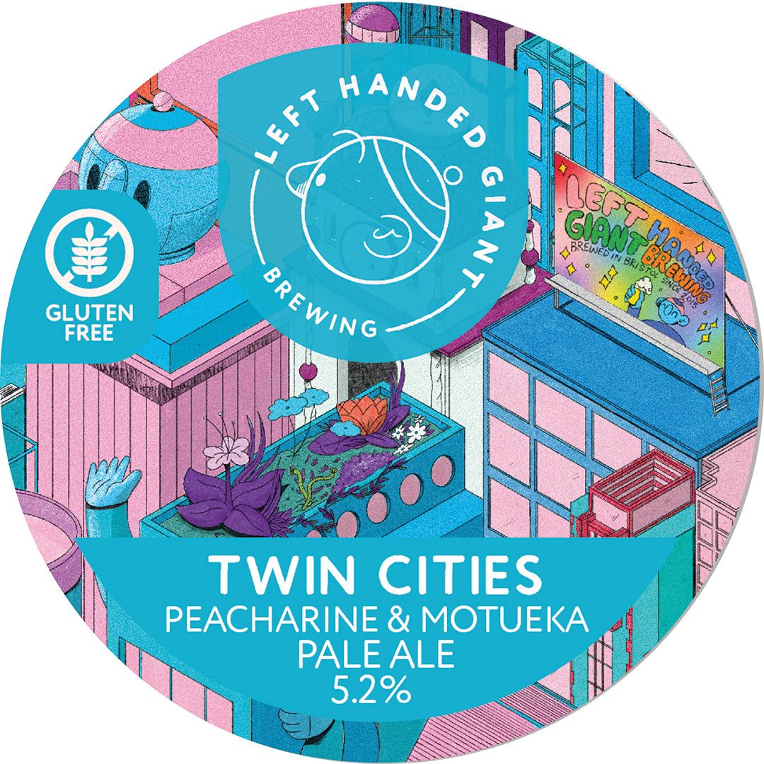Twin Cities Peacherine Motueka - Pale Sans Gluten, 5.2%