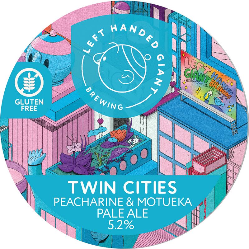 Twin Cities Peacherine Motueka - Pale Sans Gluten, 5.2%