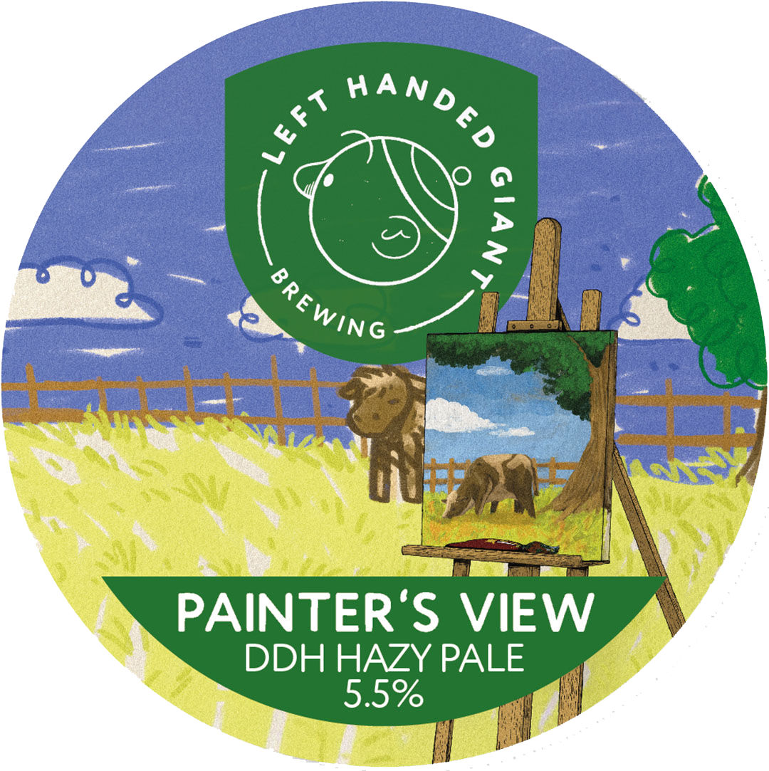 Painters View - DDH Hazy Pale with Krush, 5.5%