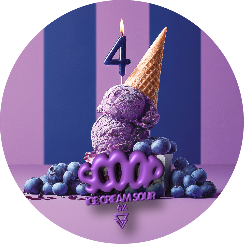SCOOP – Blueberry Cheesecake  - Ice Cream Sour, 6%
