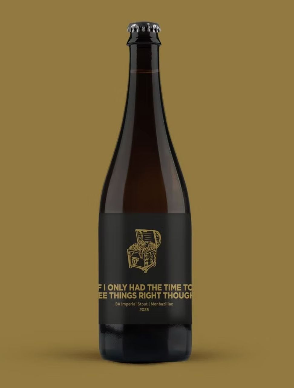 If I Only Had The Time To See Things Right Through - BA Imperial Stout, 11%