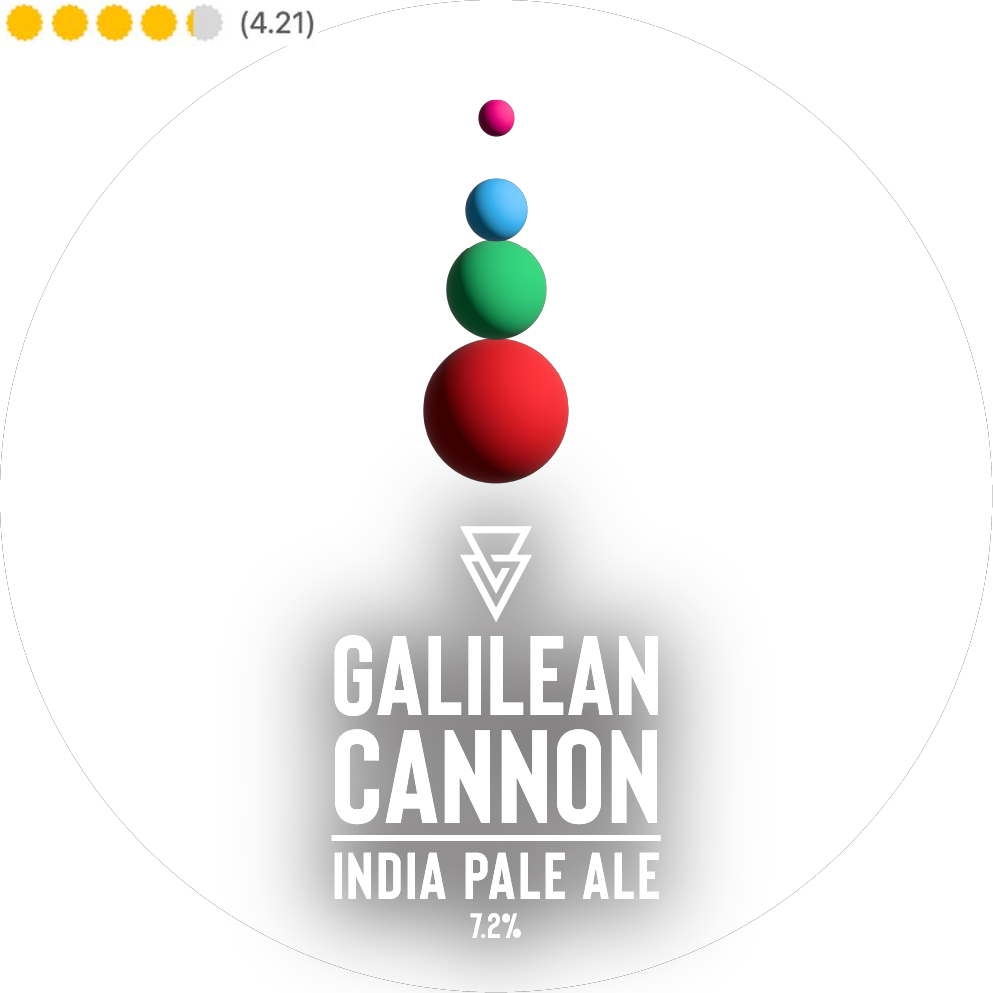 Galilean Cannon - IPA, 7.2%