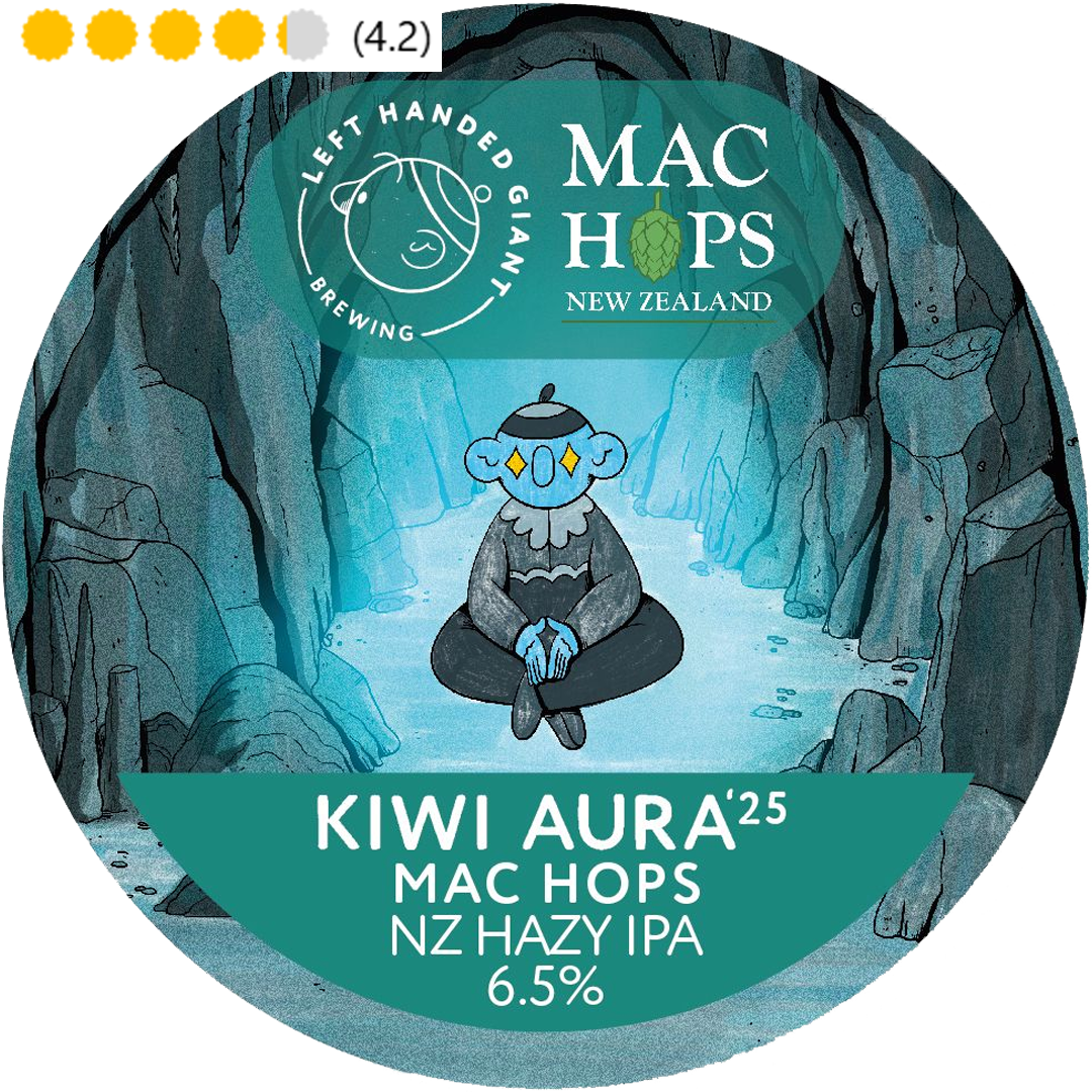 Kiwi Aura: Mac Hops - NZ IPA, 6.5%