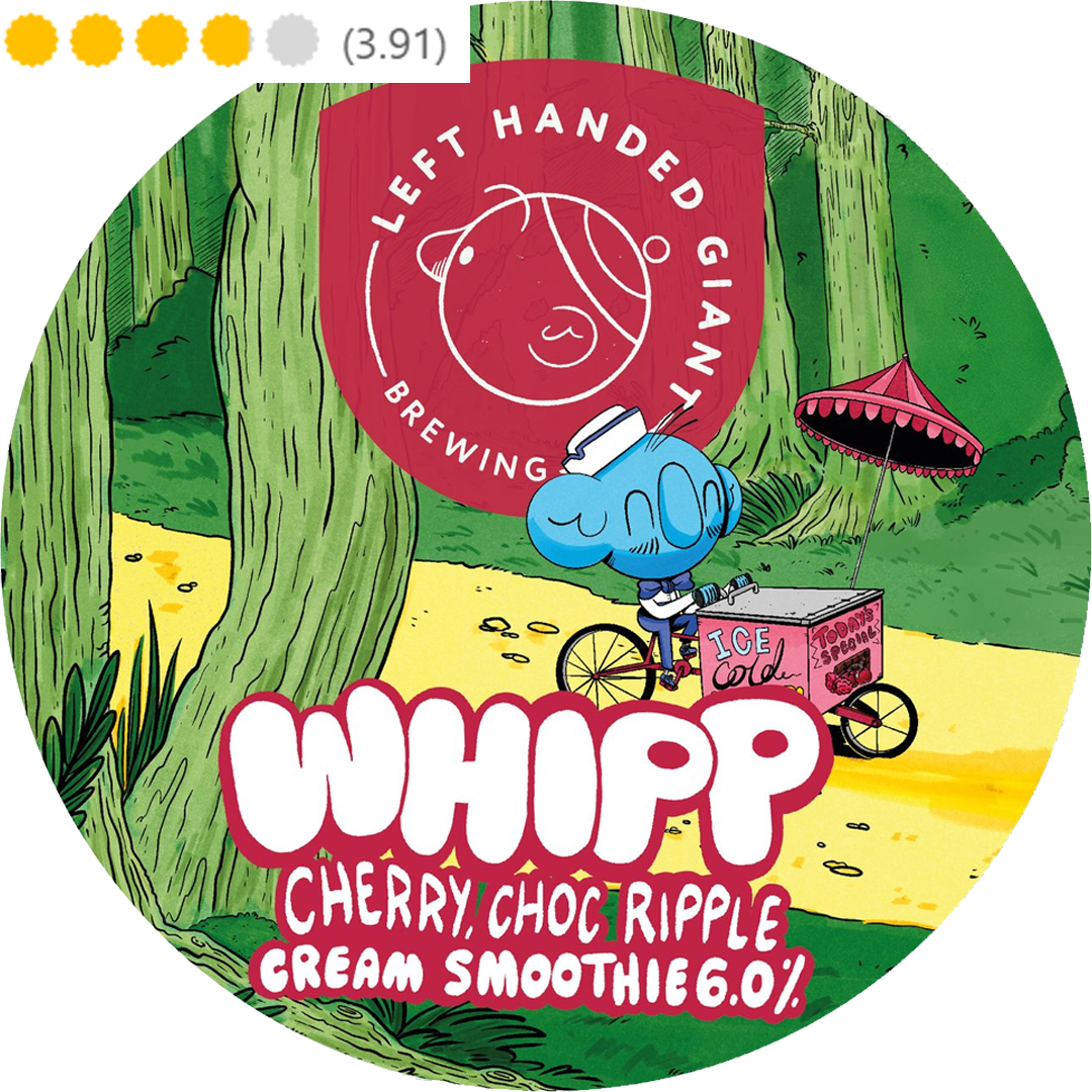 Whipp Cherry Chocolate and Coconut - Pastry Sour, 6%