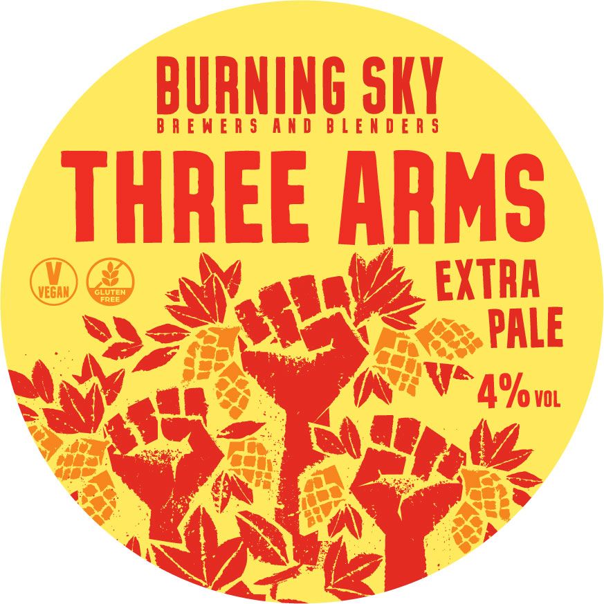 Three Arms - sans gluten extra pale, 4%