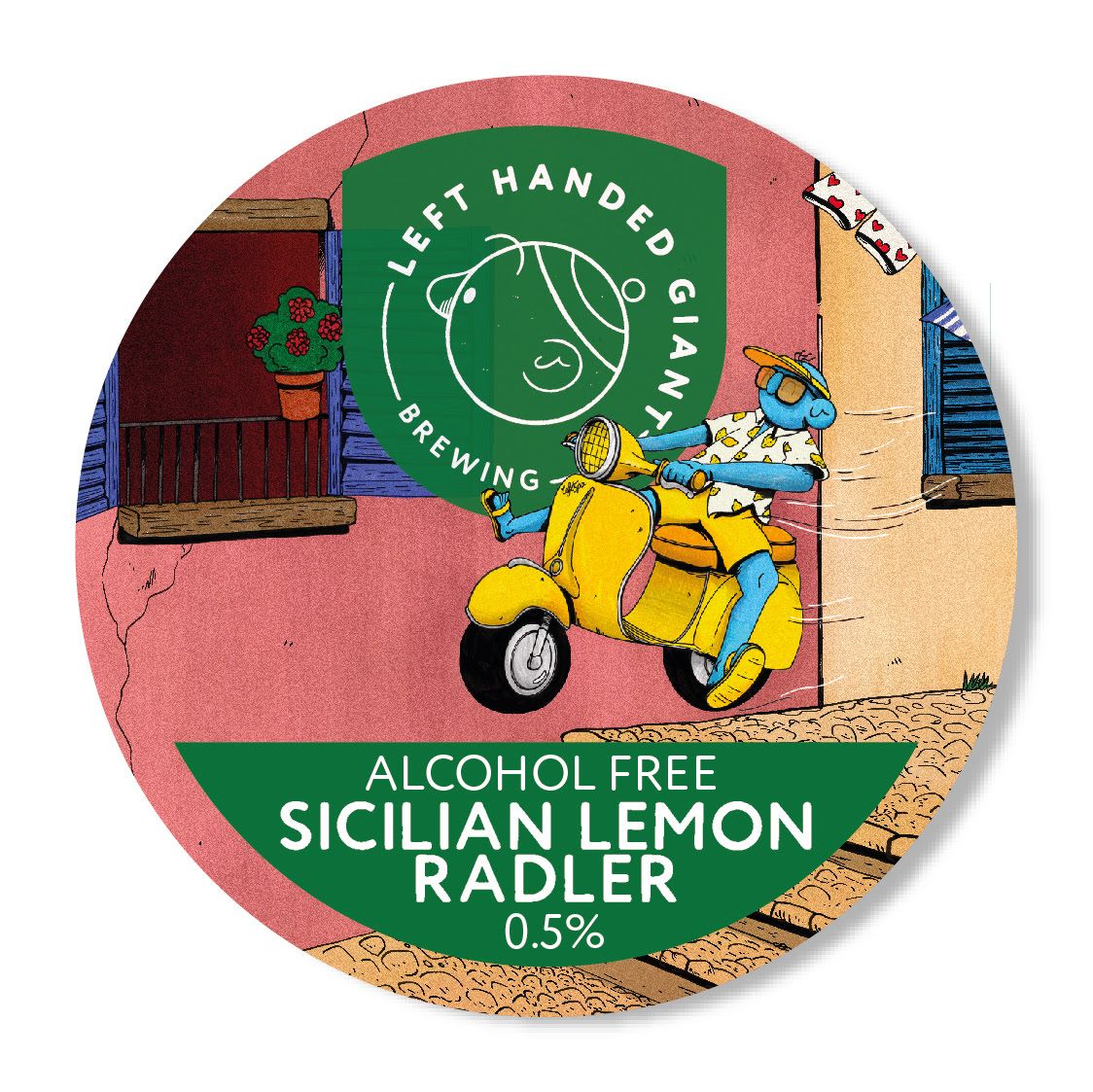 Lemon Sicilian - sans alcool radler, 0.5%
