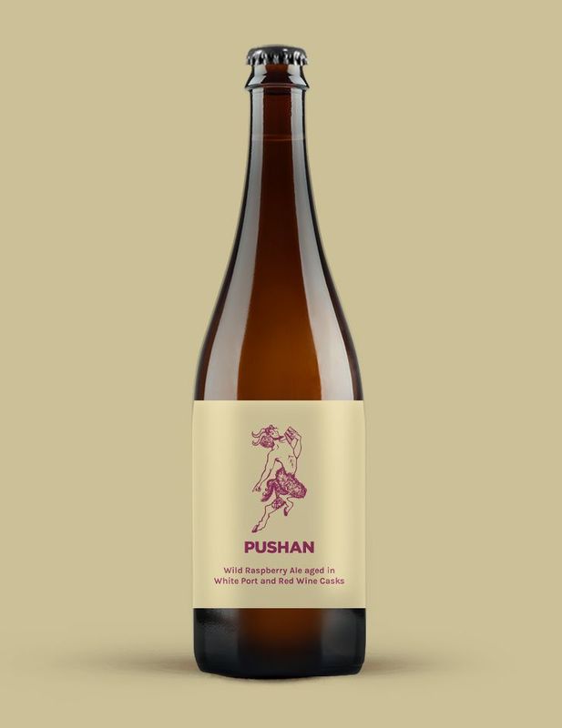 Pushan - c Holy Goat Wild Raspberry Ale aged in White Port and Red Wine Casks, 6.8%