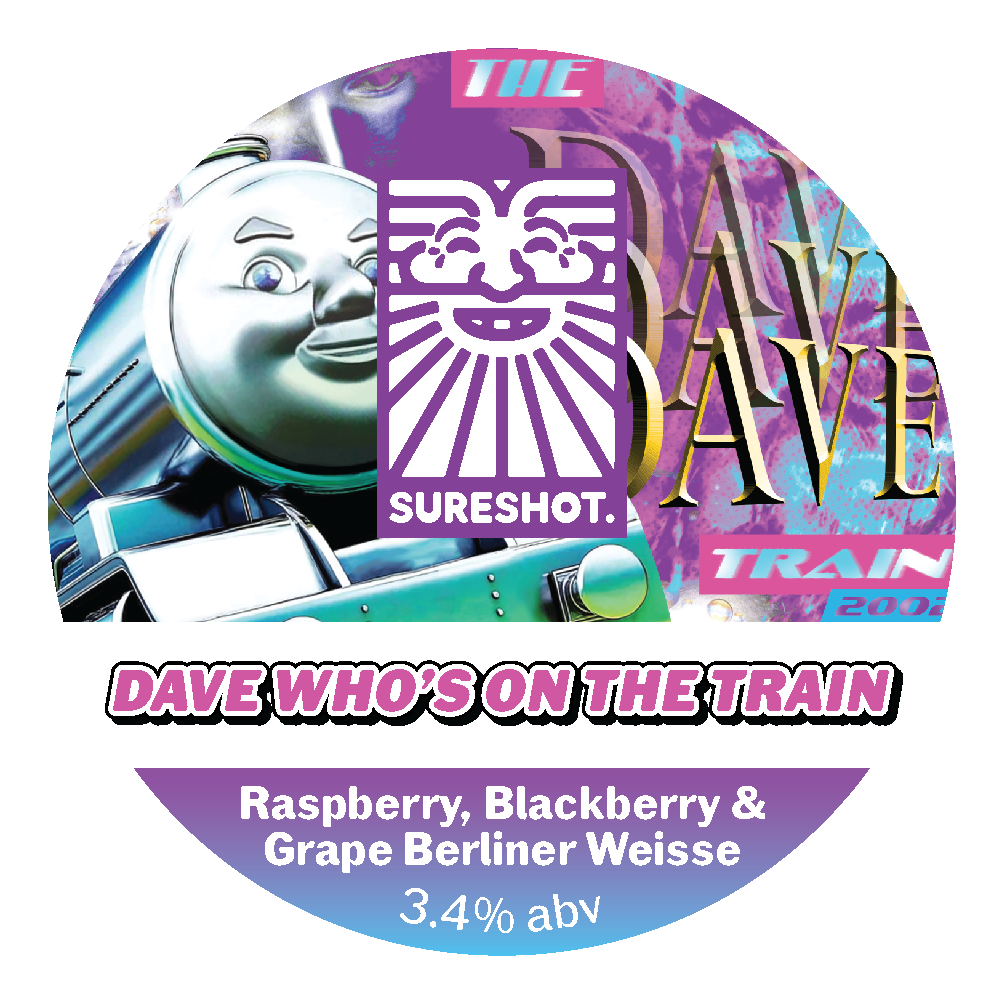 Dave Who's On The Train - Sour - Nelson  Sauvin avec framboise et mûr, 3.4%
