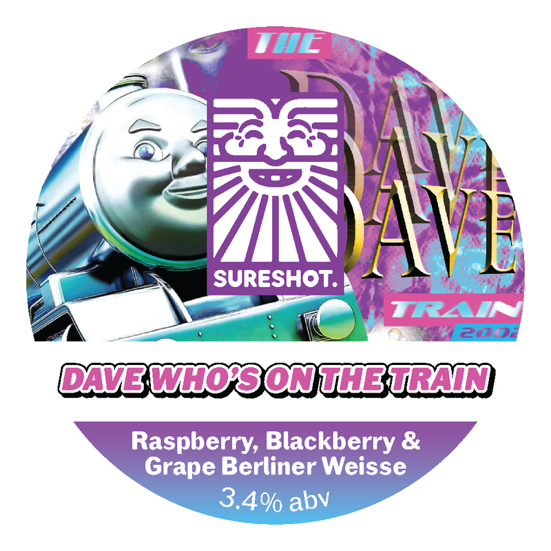 Dave Who's On The Train - Sour - Nelson  Sauvin avec framboise et mûr, 3.4%