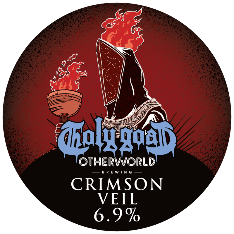 Crimson Veil - BA Flanders Red avec Rooibos Damson Plums, 6.9%