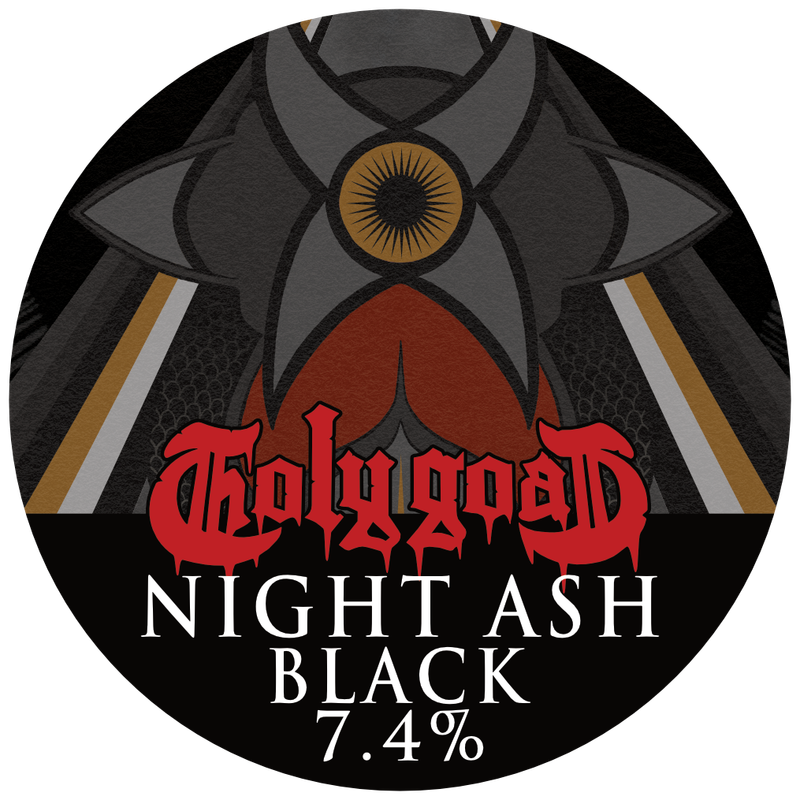 Night Ash Black - Rye Stout, 7.4%