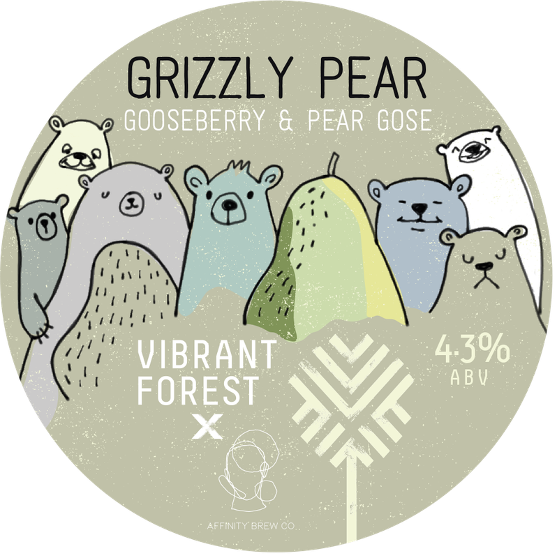 Grizzly Pear - Gooseberry &amp; Pear Gose, 4.3%