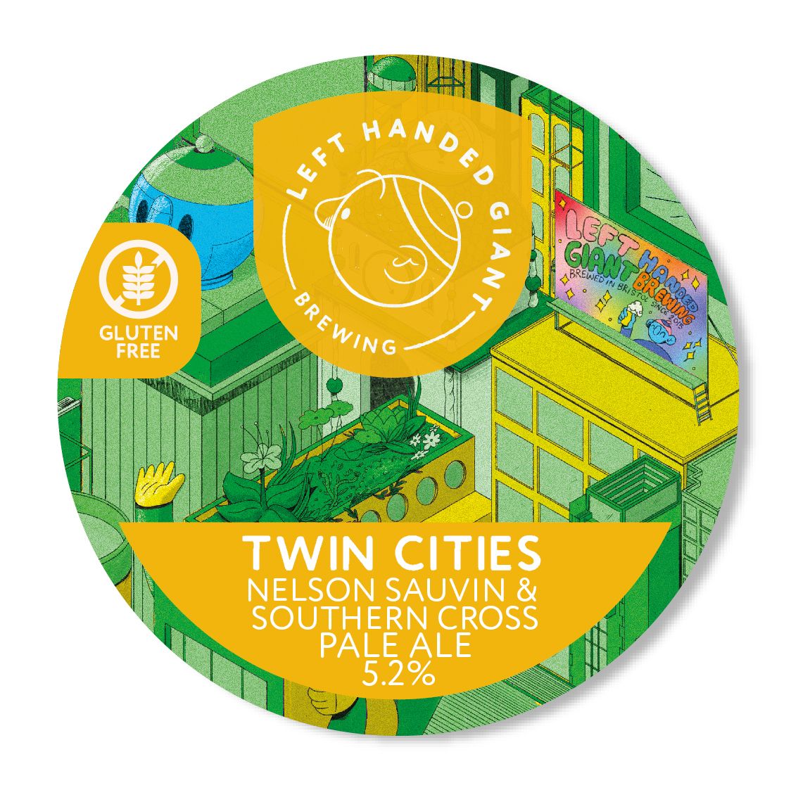 Twin Cities Nelson Southern Cross - Pale, 5.2%