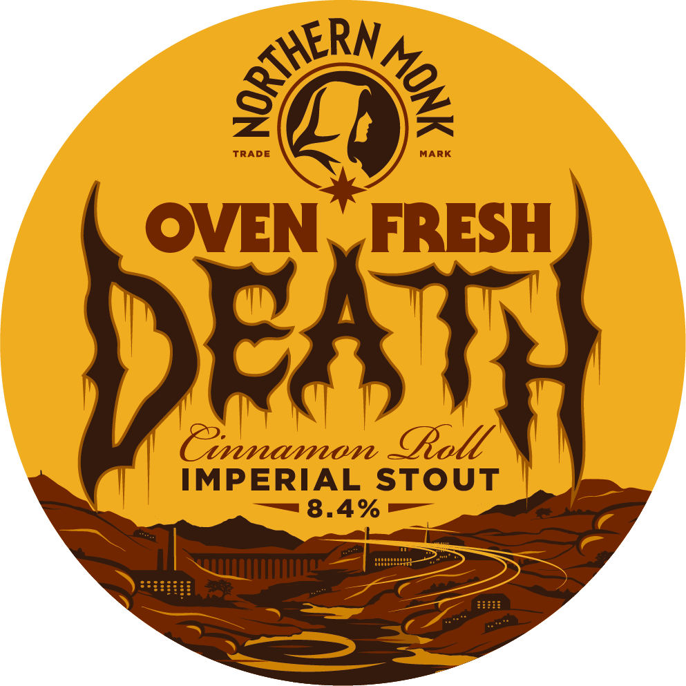 Oven Fresh Death - Cinnamon Roll Imperial Stout, 8.4%