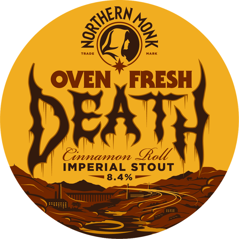 Oven Fresh Death - Cinnamon Roll Imperial Stout, 8.4%