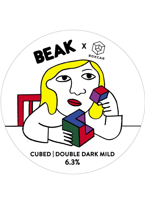 c/Boxcar Cubed - Double Dark Mild, 6.3% c/Boxcar Cubed - Double Dark Mild, 6.3%