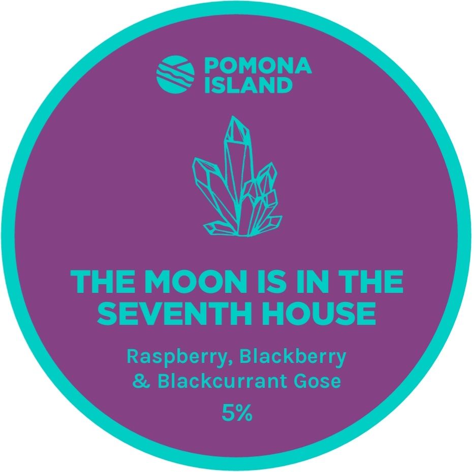 The Moon Is In The Seventh House - Raspberry. Blackberry &amp; Blackcurrant Gose, 5%