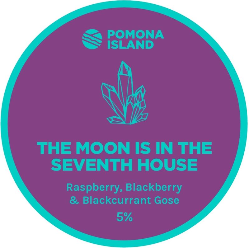 The Moon Is In The Seventh House - Raspberry. Blackberry &amp; Blackcurrant Gose, 5%
