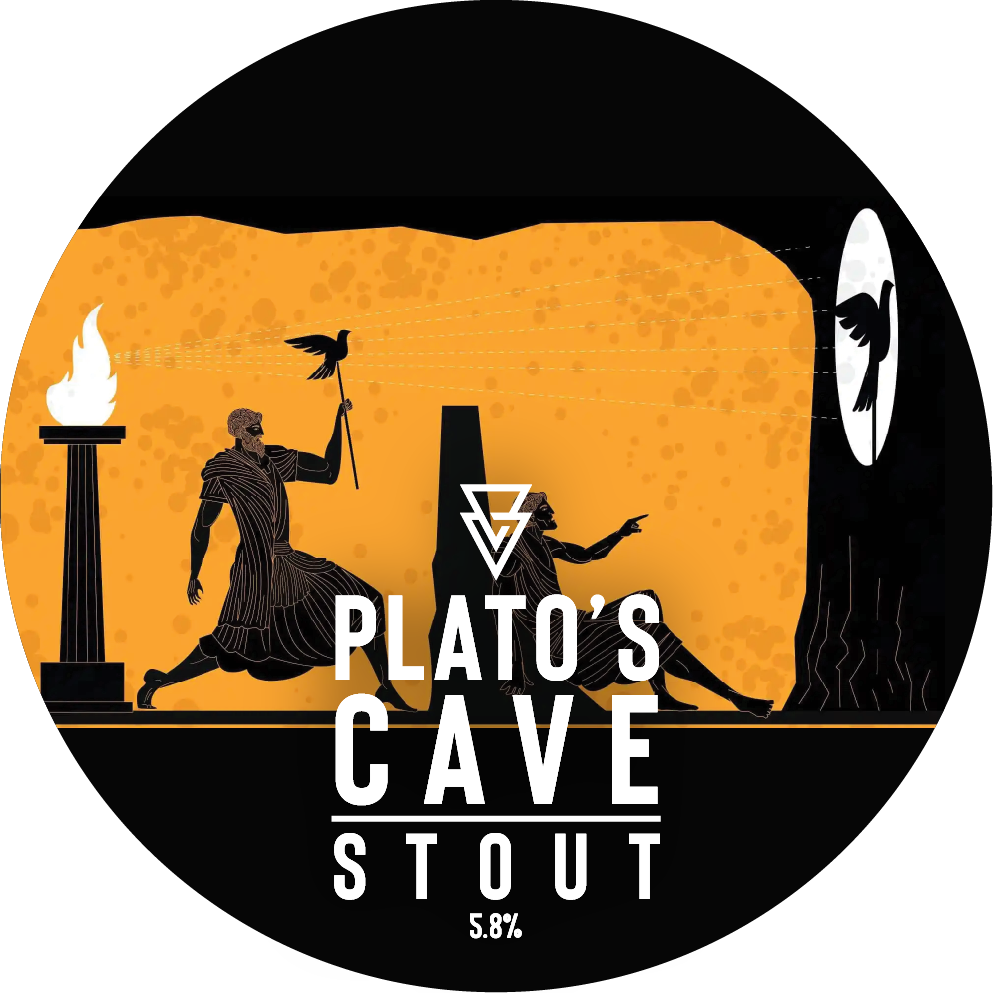 Plato's Cave - Peanut Butter Cookie Stout, 5.8%