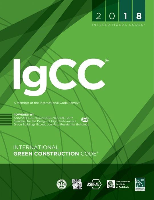 2018 International Green Construction Code (IgCC), Soft Cover