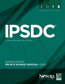 2018 International Private Sewage Disposal Code IPSDC), Soft Cover