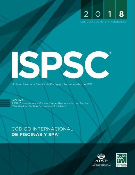 2018 International Swimming Pool and Spa Code (ISPSC), Soft Cover Spanish Edition