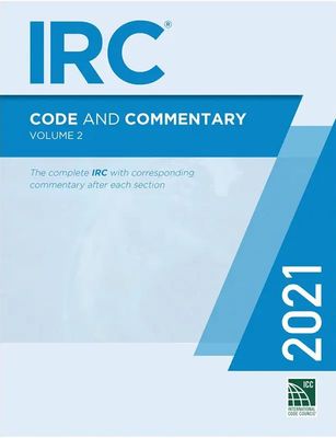 2021 IRC Code and Commentary, Volume 2