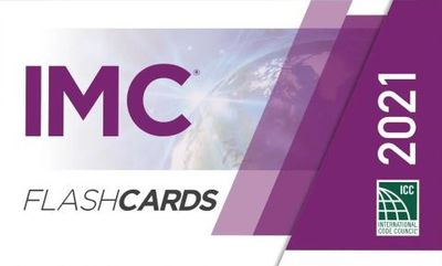 2021 International Mechanical Code (IMC) Flash Cards