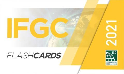 2021 International Fuel Gas Code (IFGC) Flash Cards
