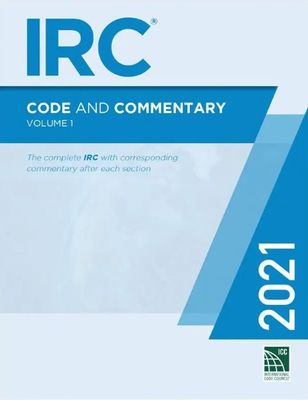 2021 IRC Code and Commentary, Volume 1