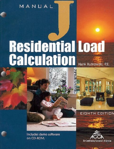 Manual J: Residential Load Calculation, 8th Edition