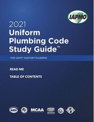 2021 Uniform Plumbing Code (UPC) Study Guide Soft Cover w/Tabs