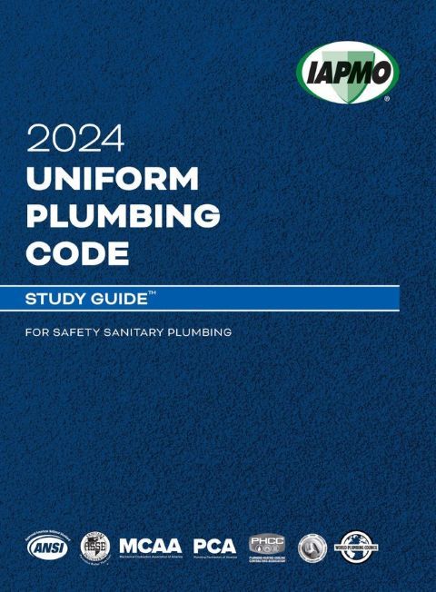 2024 Uniform Plumbing Code (UPC) Study Guide Soft Cover w/Tabs