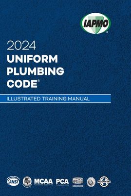 2024 Uniform Plumbing Code (UPC) Illustrated Training Manual Soft Cover w/Tabs