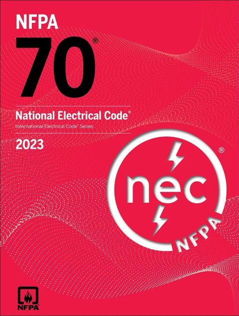 NFPA 70: National Electrical Code (NEC) Softcover, 2023 Edition