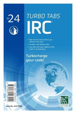 2024 International Residential Code (IRC) Turbo Tabs, Loose Leaf