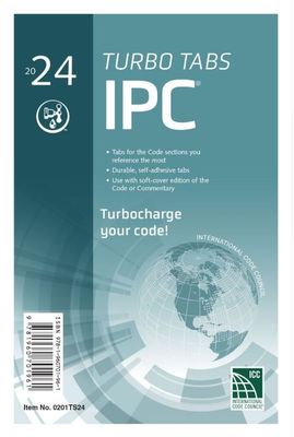 2024 International Plumbing Code (IPC) Turbo Tabs, Loose Leaf