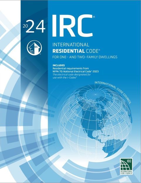 2024 International Residential Code (IRC), Soft Cover