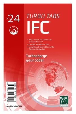 2024 International Fire Code (IFC) Turbo Tabs, Loose Leaf