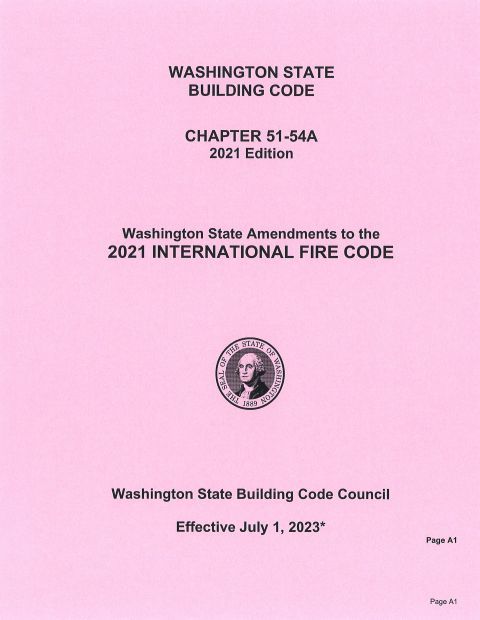 2021 International Fire Code (IFC) Amendments
