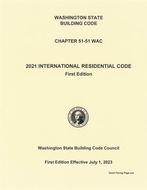 2021 International Residential Code (IRC) Amendments